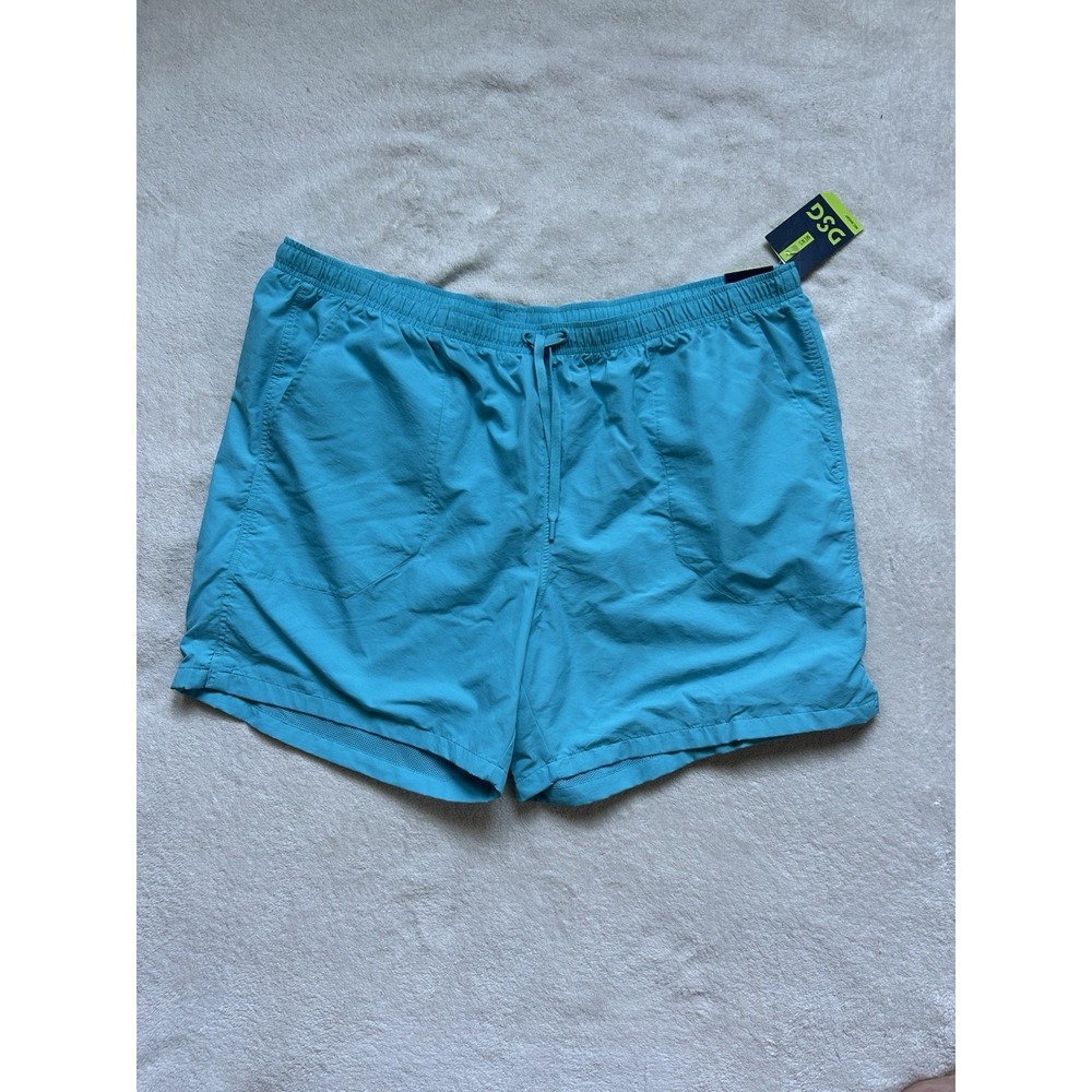 DSG Men's 6" Agility Woven Comfy Shorts | Blue Spray | Size 2XL Athleisure Sport